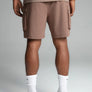 SikSilk - Brown Smart Cargo Shorts